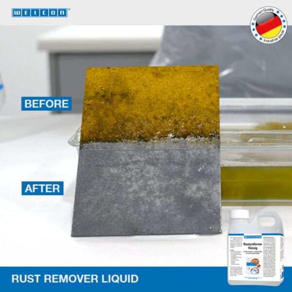 WEICON Rust Remover liquid aplicação